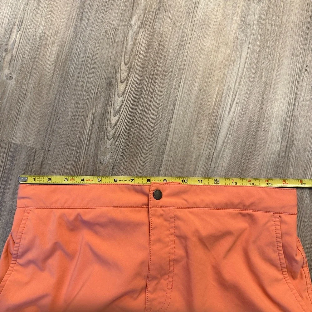 Abercrombie & Fitch Mens Large Lined Swim Shorts Coral